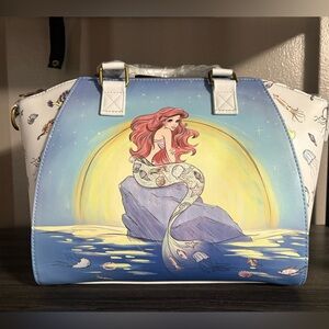 Disney’s Little Mermaid Ariel Loungefly Satchel Bag